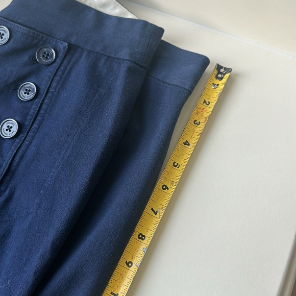 Michael Kors navy crop sailor pants. - Picture 7 of 7